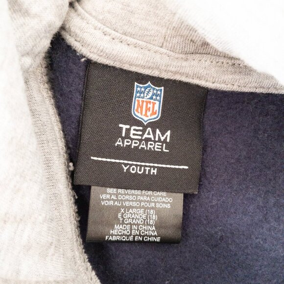 Tennessee Titans NFL Youth Hoodie – Size XL (18) – Team Logo Pullover - Picture 4 of 5